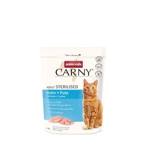 ANIMONDA Carny Sterilised - kuracie mäso + morčacie mäso 350 g